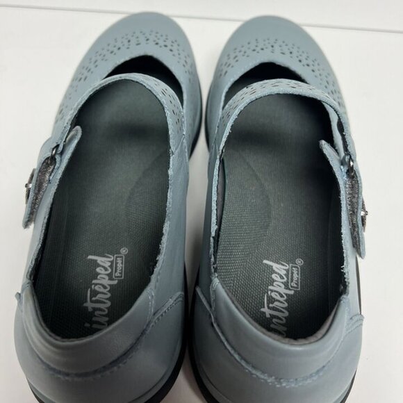 Propet Womens Selena Mary Jane Flats Blue, Size 10(XX) - Picture 4 of 6